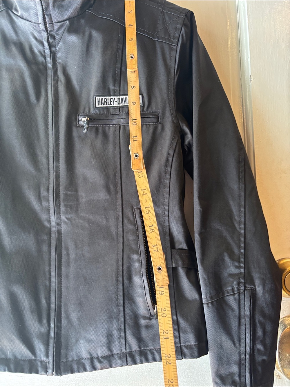 Harley-Davidson Black Nylon Jacket - Picture 16 of 16